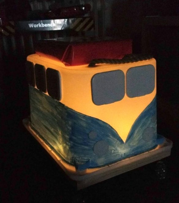 Rutschauto DIY Kinder  VW Licht Rutschauto DIY Kinder  VW Licht