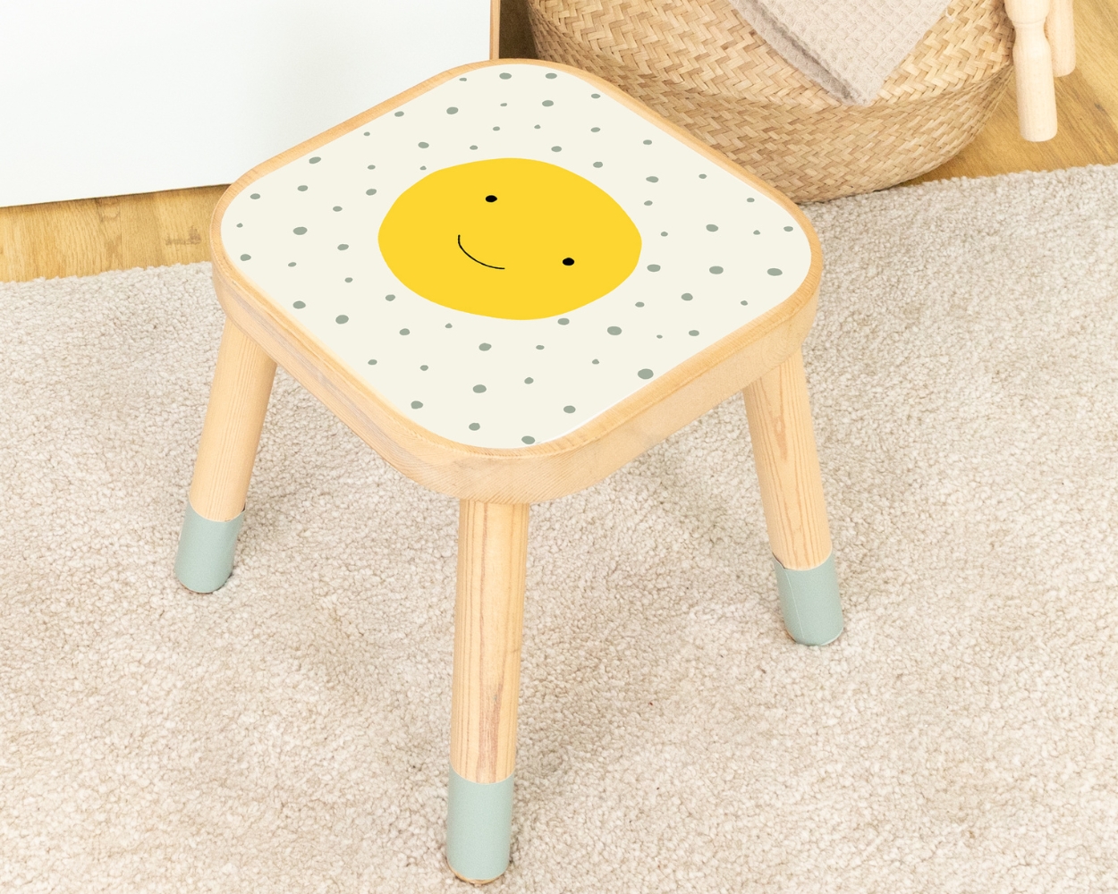 Beklebung für den FLISAT Hocker Beklebung für den FLISAT Hocker