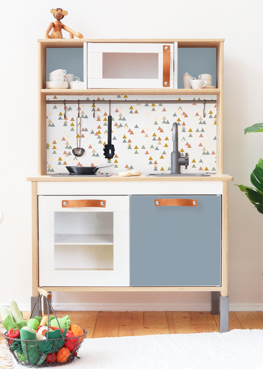 Ikea Duktig Children's kitchen Trianglig Nordic Blue