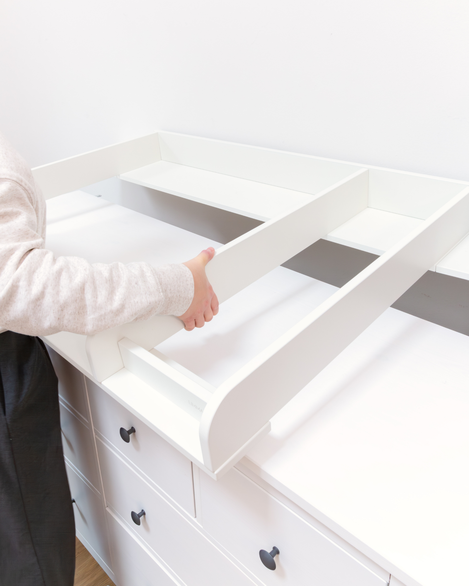 wickelkommode ikea hemnes 160 set premium pure beige 15