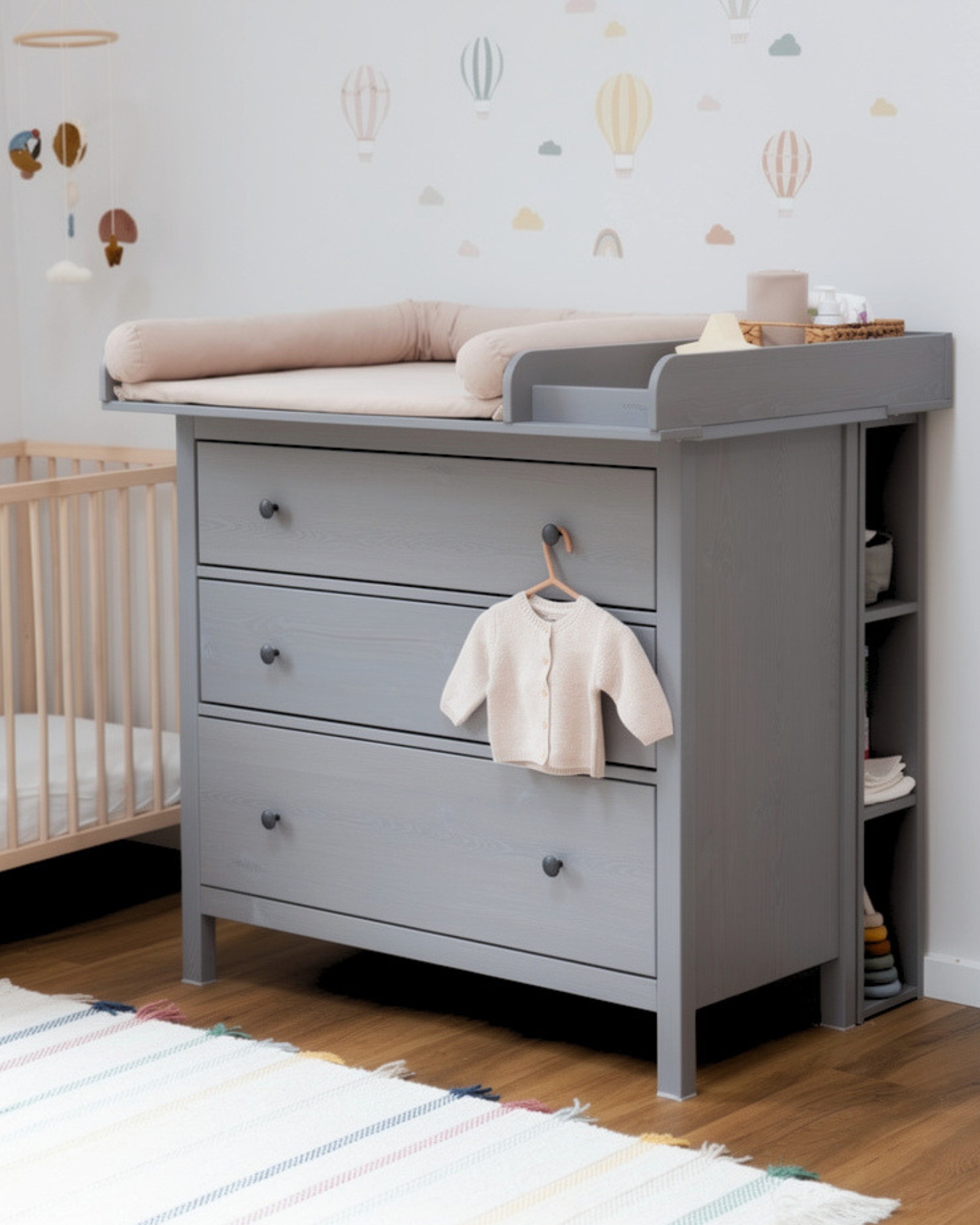 wickelkommode ikea hemnes 108 set grau komfort pure beige 1