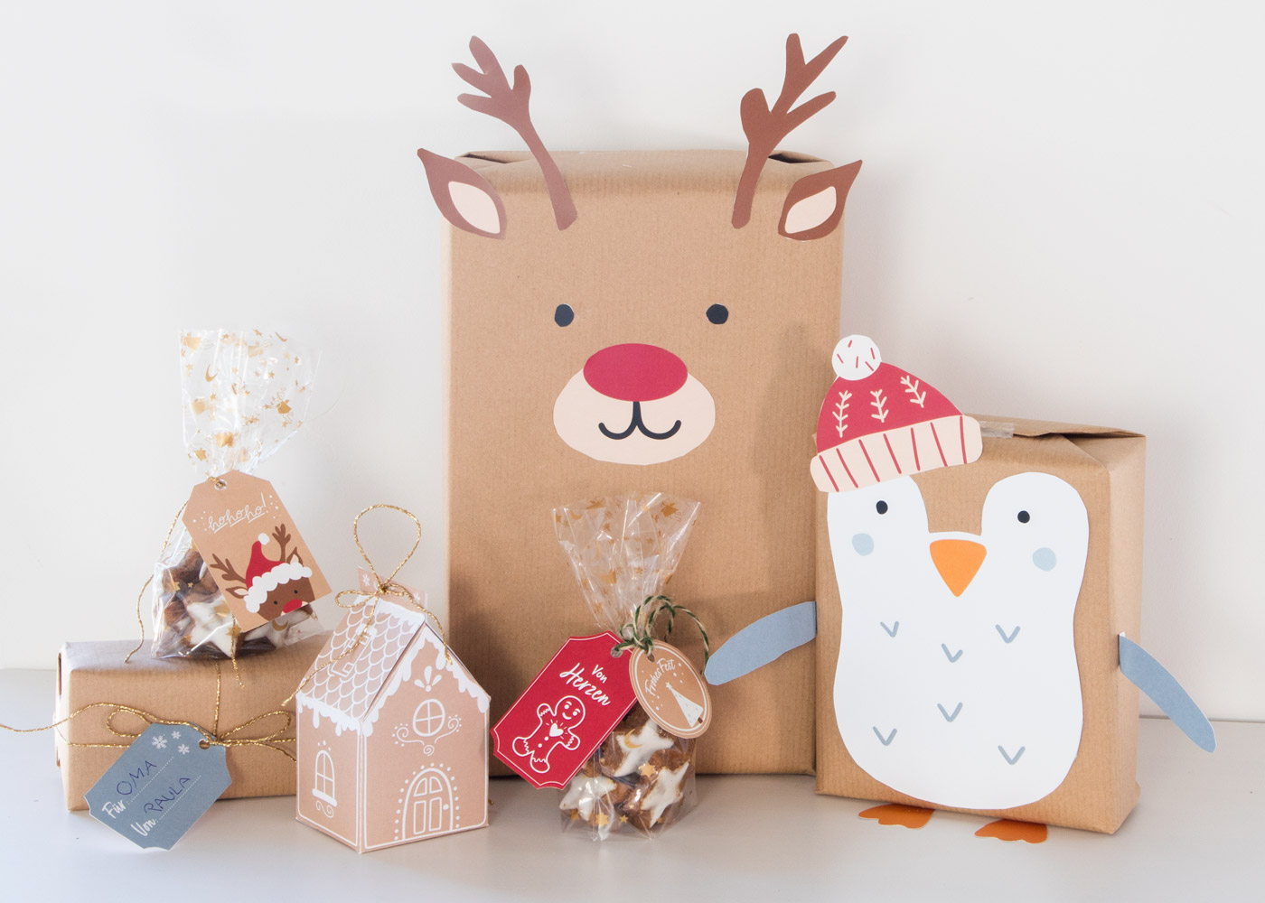 Weihnachtsgeschenke für Kinder verpacken Weihnachtsgeschenke für Kinder verpacken
