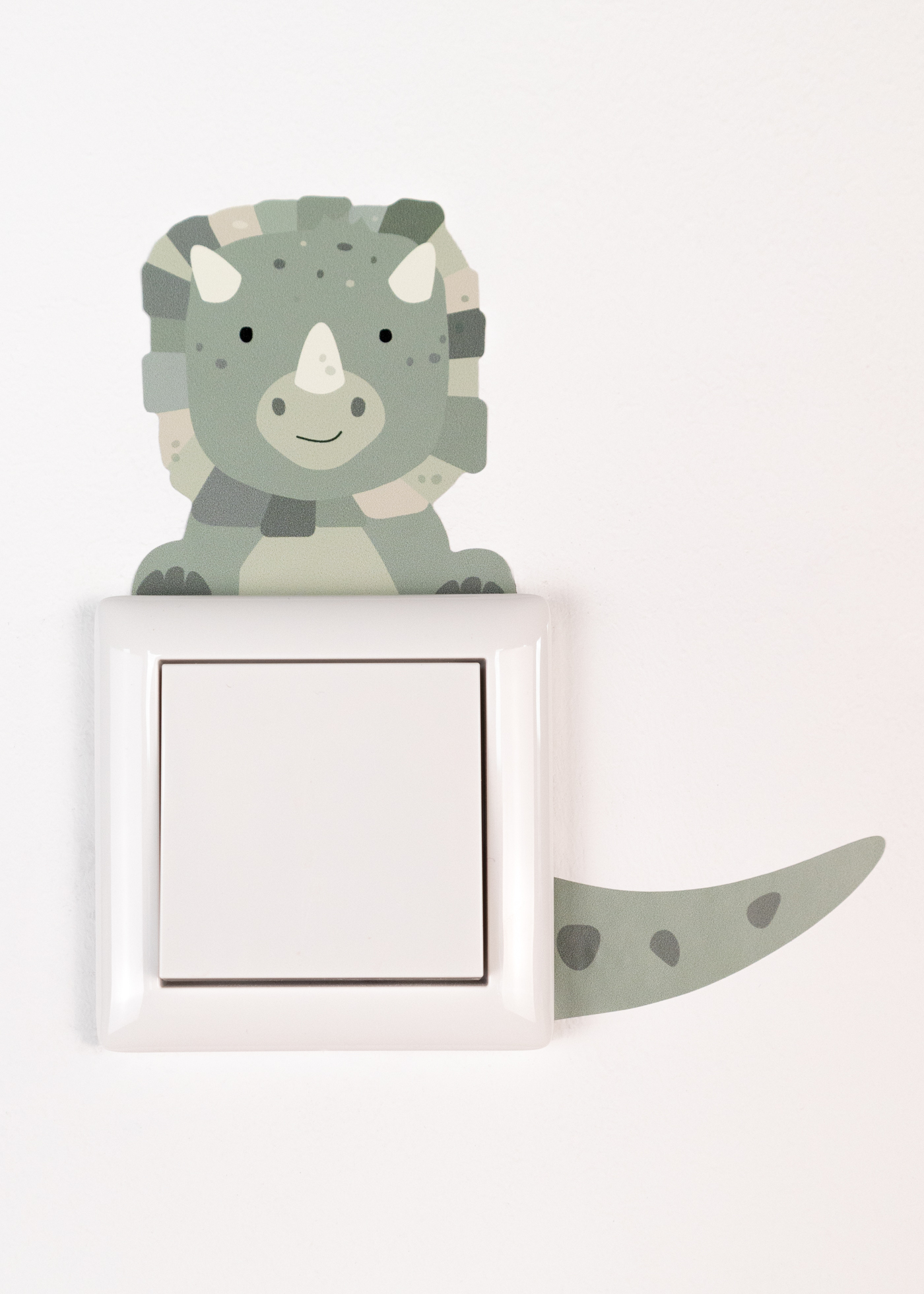 Light switch sticker unicorn & dino