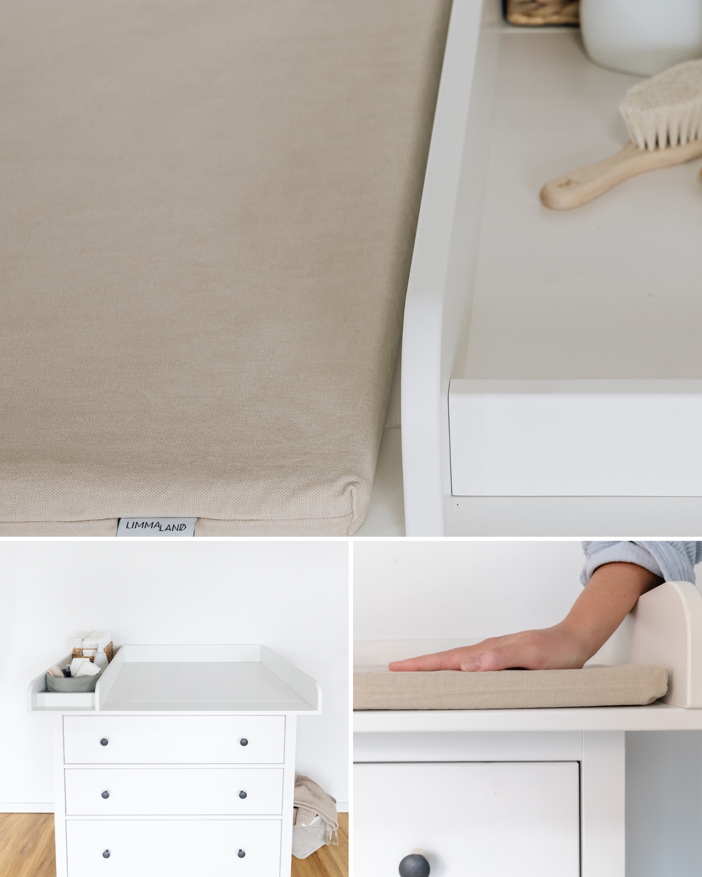 wickelkommode ikea hemnes set s beige 0