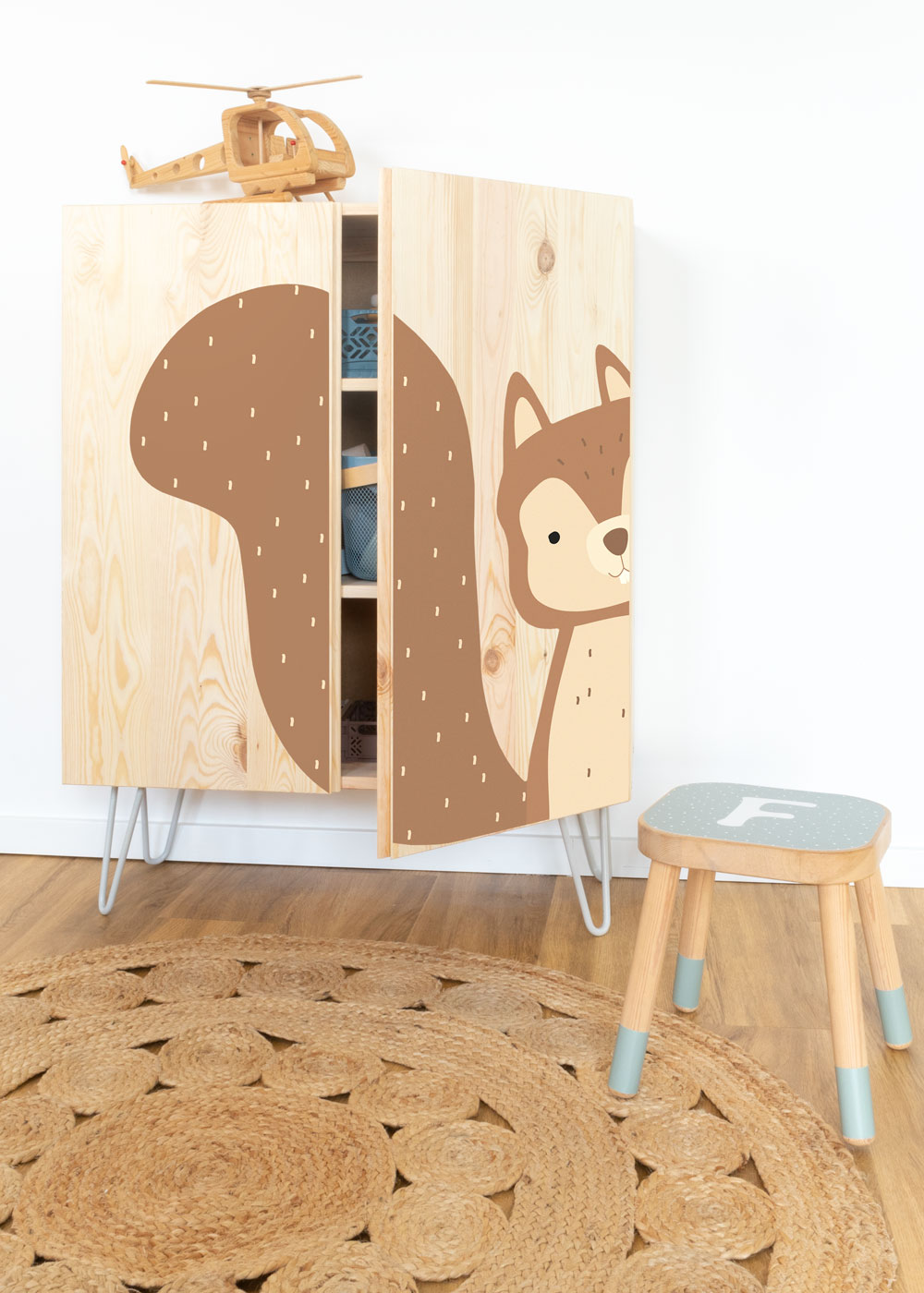 stickerset ikea ivar schrank tierig eichhoernchen 3 stickerset ikea ivar schrank tierig eichhoernchen 3