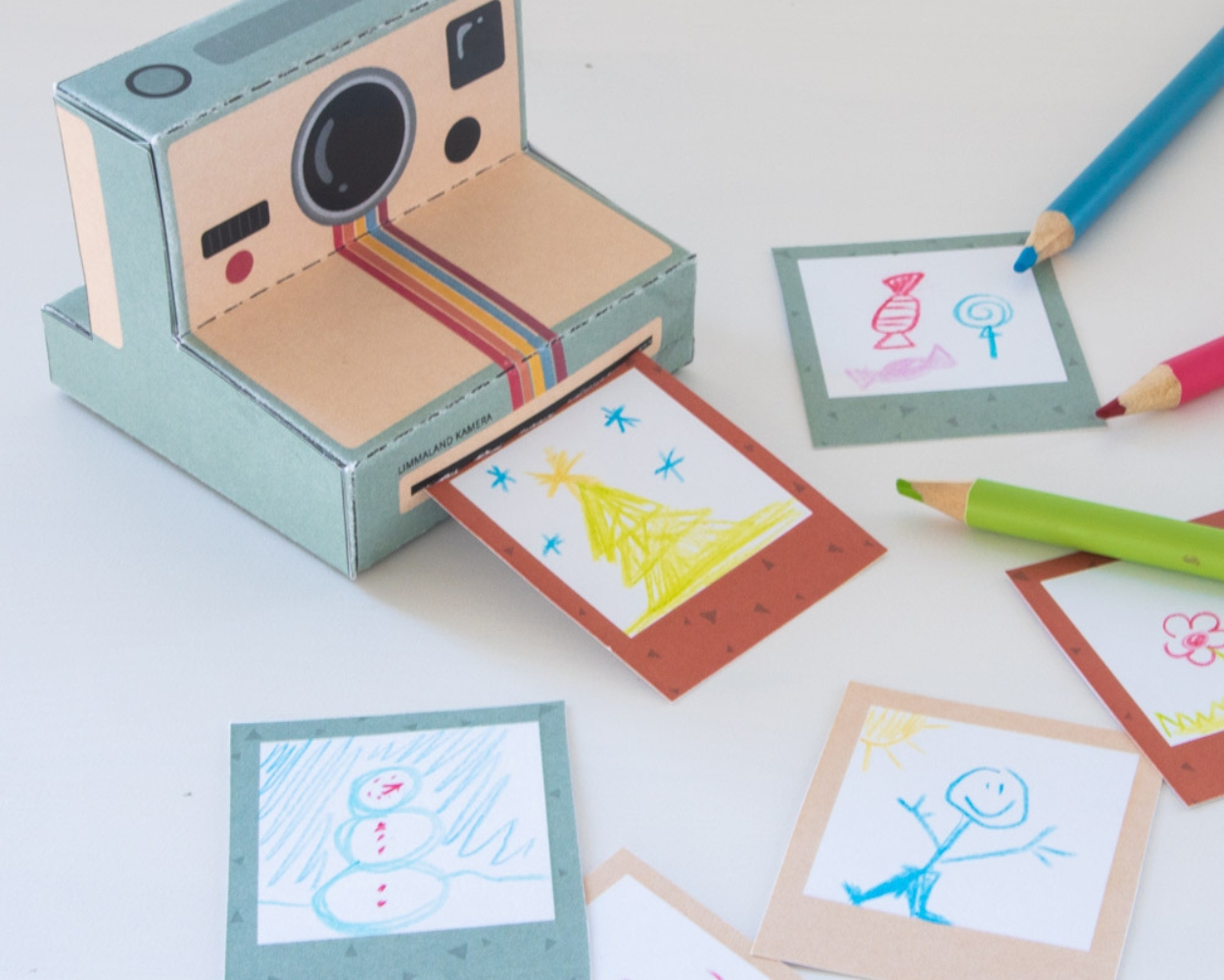 Polaroid Kamera basteln Polaroid Kamera basteln