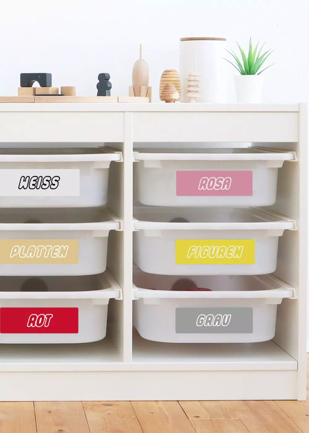 11 clever IKEA hacks with the TROFAST shelf ♥