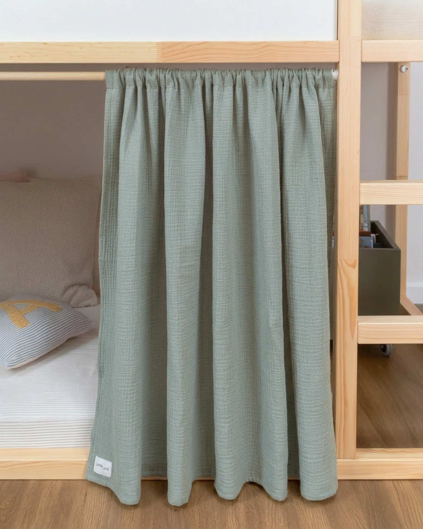 Curtain for IKEA KURA bed 