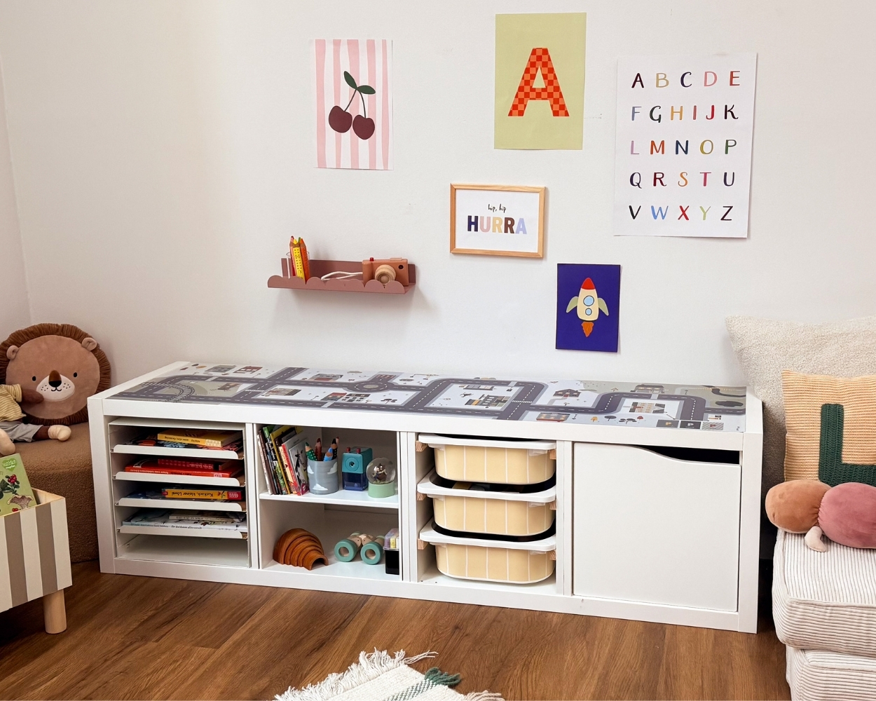 KALLAX Hacks for Kids' Rooms & Smart Storage