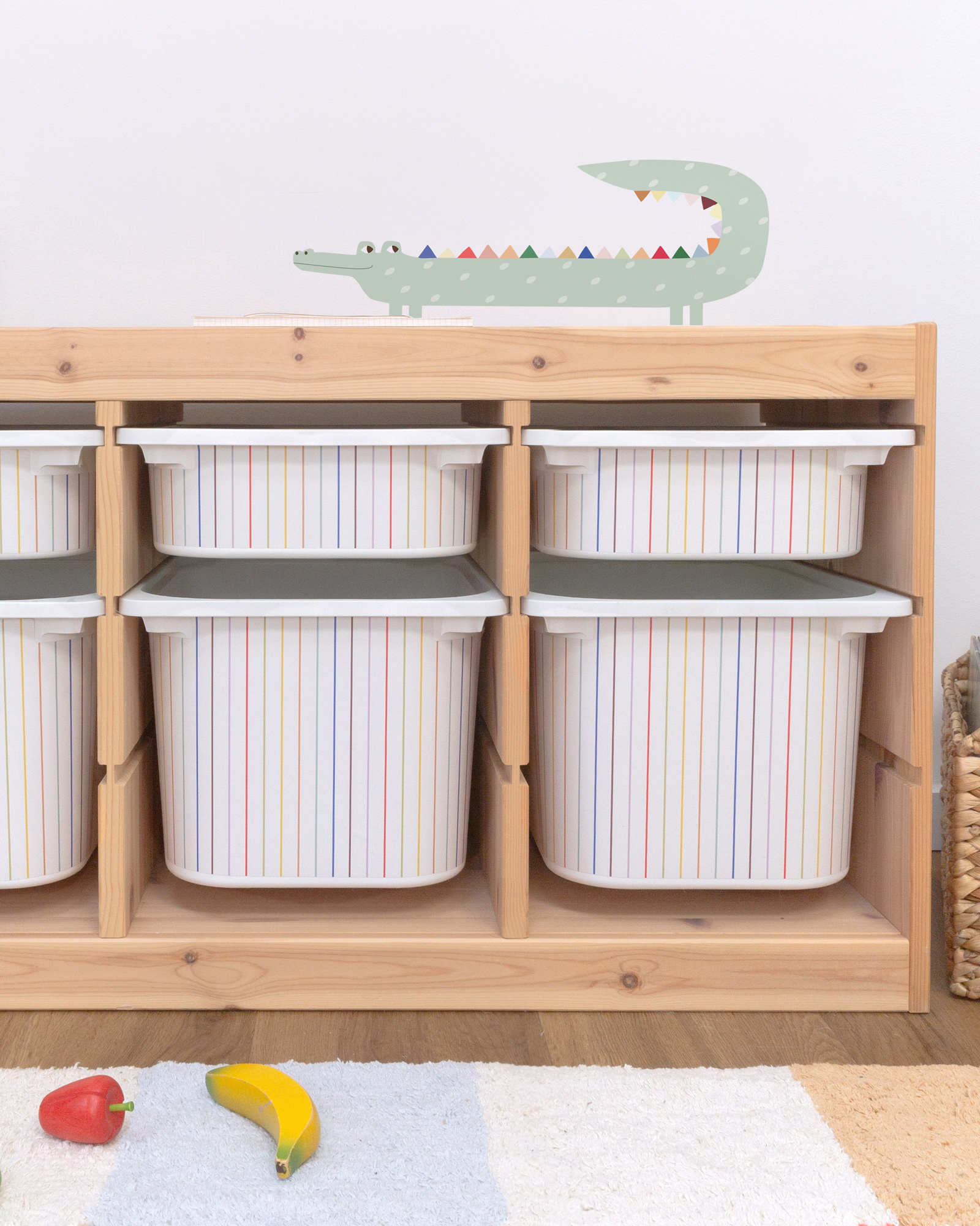 klebefolie fuer ikea moebel lille vruende krokodil 1