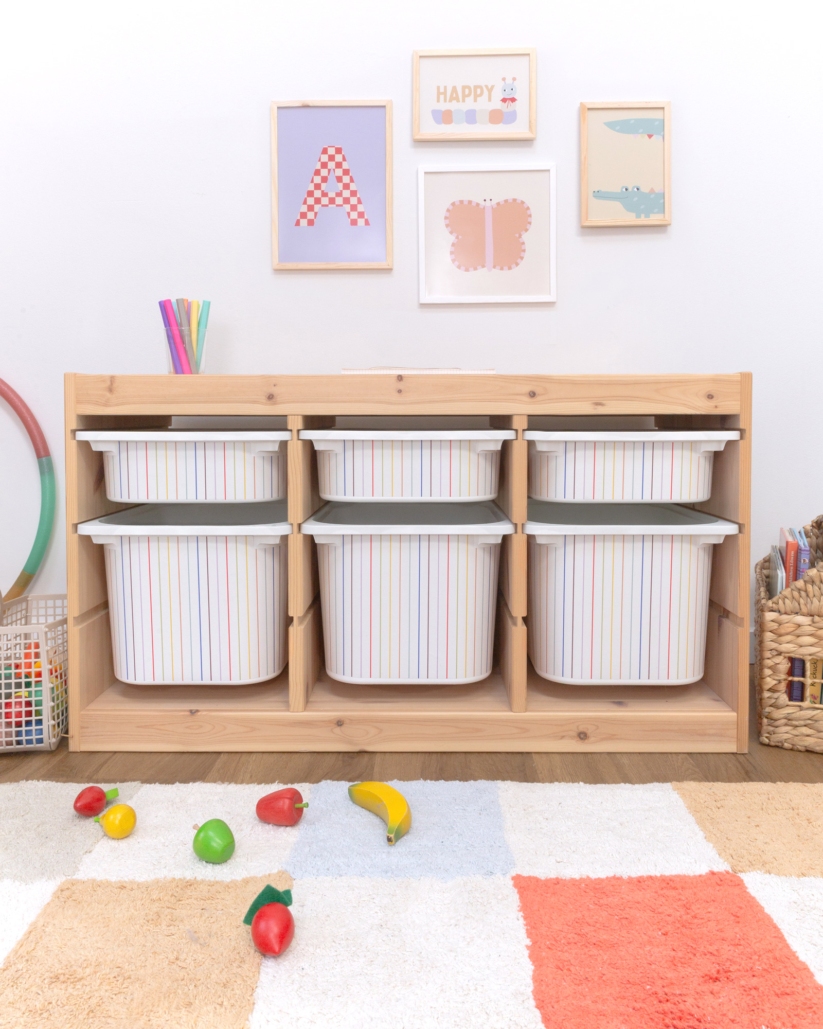 klebefolie ikea trofast box set lille vruende krokodil 1