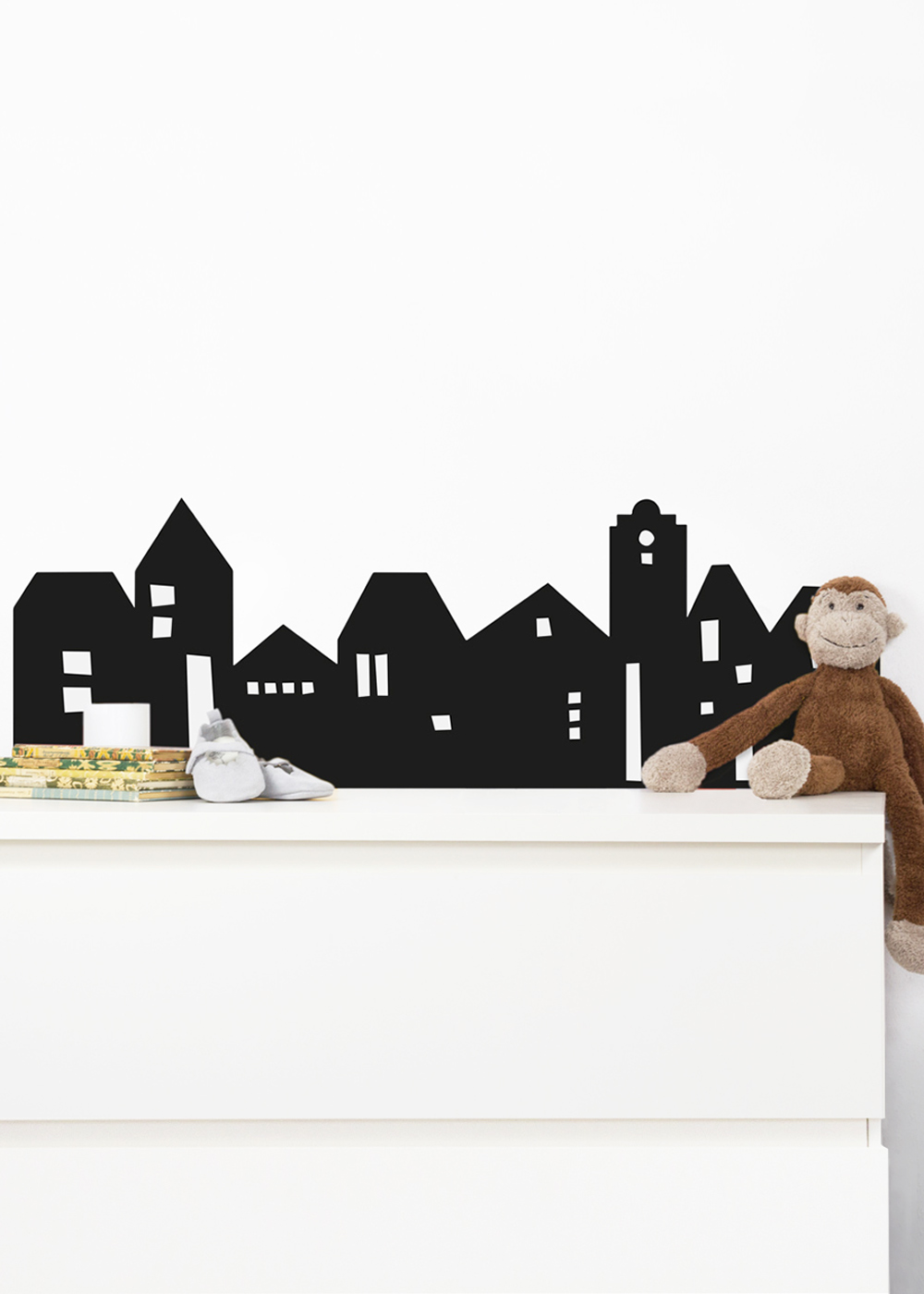 Ikea Mansarp Bilderleiste Lille Hus schwarz Gesamtansicht Ikea Mansarp Bilderleiste Lille Hus schwarz Gesamtansicht