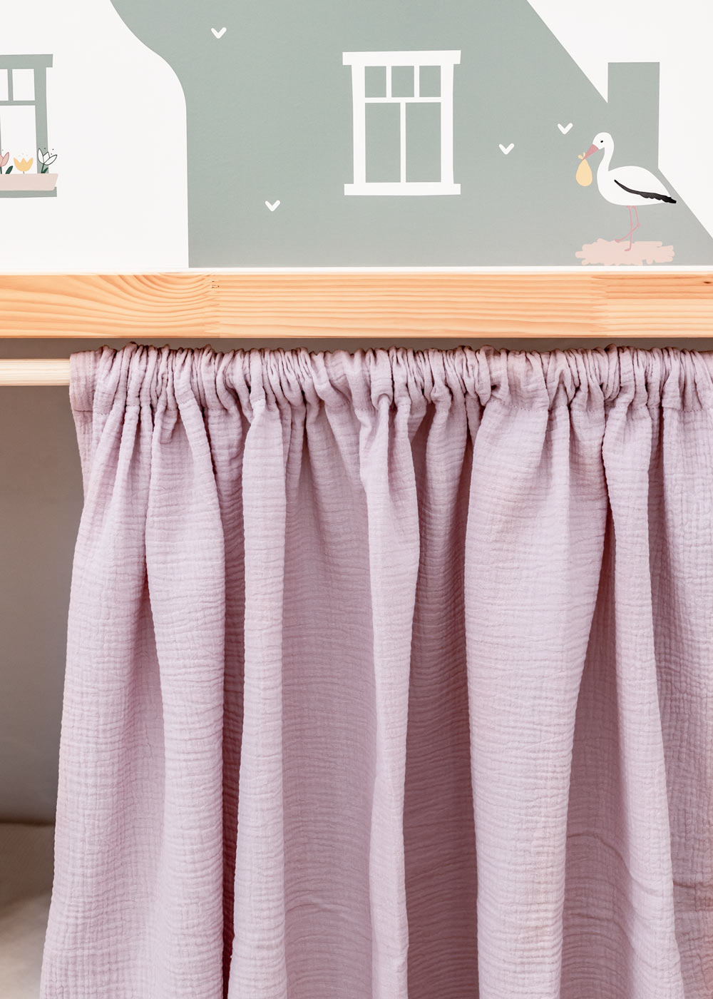 gardine ikea kura bett lille hule altrosa zwei 2 gardine ikea kura bett lille hule altrosa zwei 2