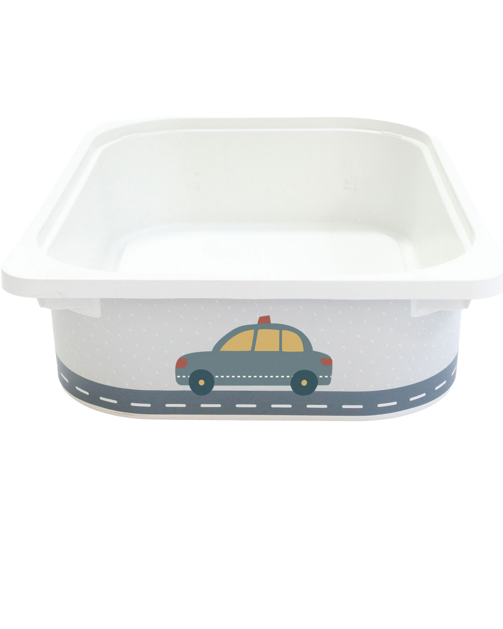 Decal for IKEA TROFAST shelf POLIZEI Police car Ikea Hack IKEA TROFAST boxes Sticker self-adhesive