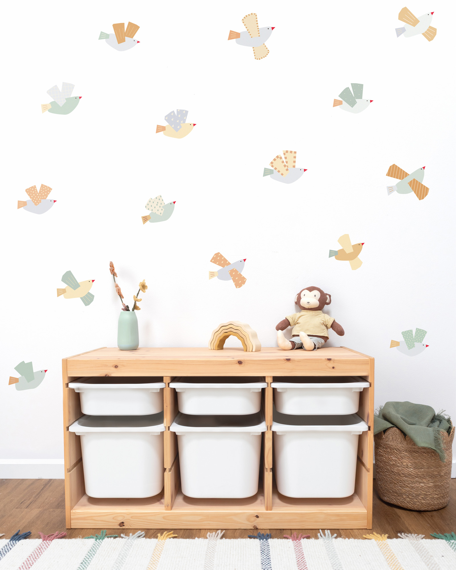 stickerset 15 teilig voegli salbei buttergelb 0