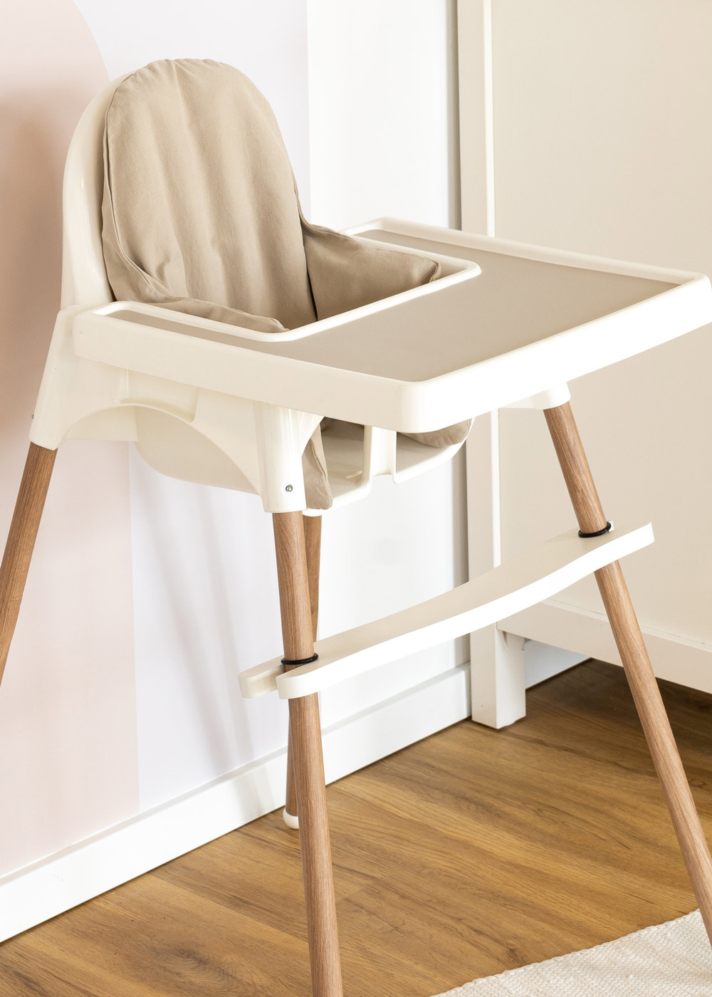 Economy set for IKEA ANTILOP highchair for children - Beige
