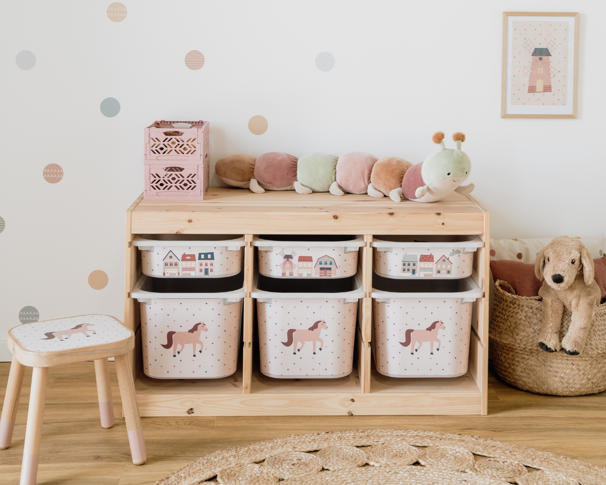 Dekoration IKEA Babyzimmer Wandsticker und Moebelfolie Dekoration IKEA Babyzimmer Wandsticker und Moebelfolie