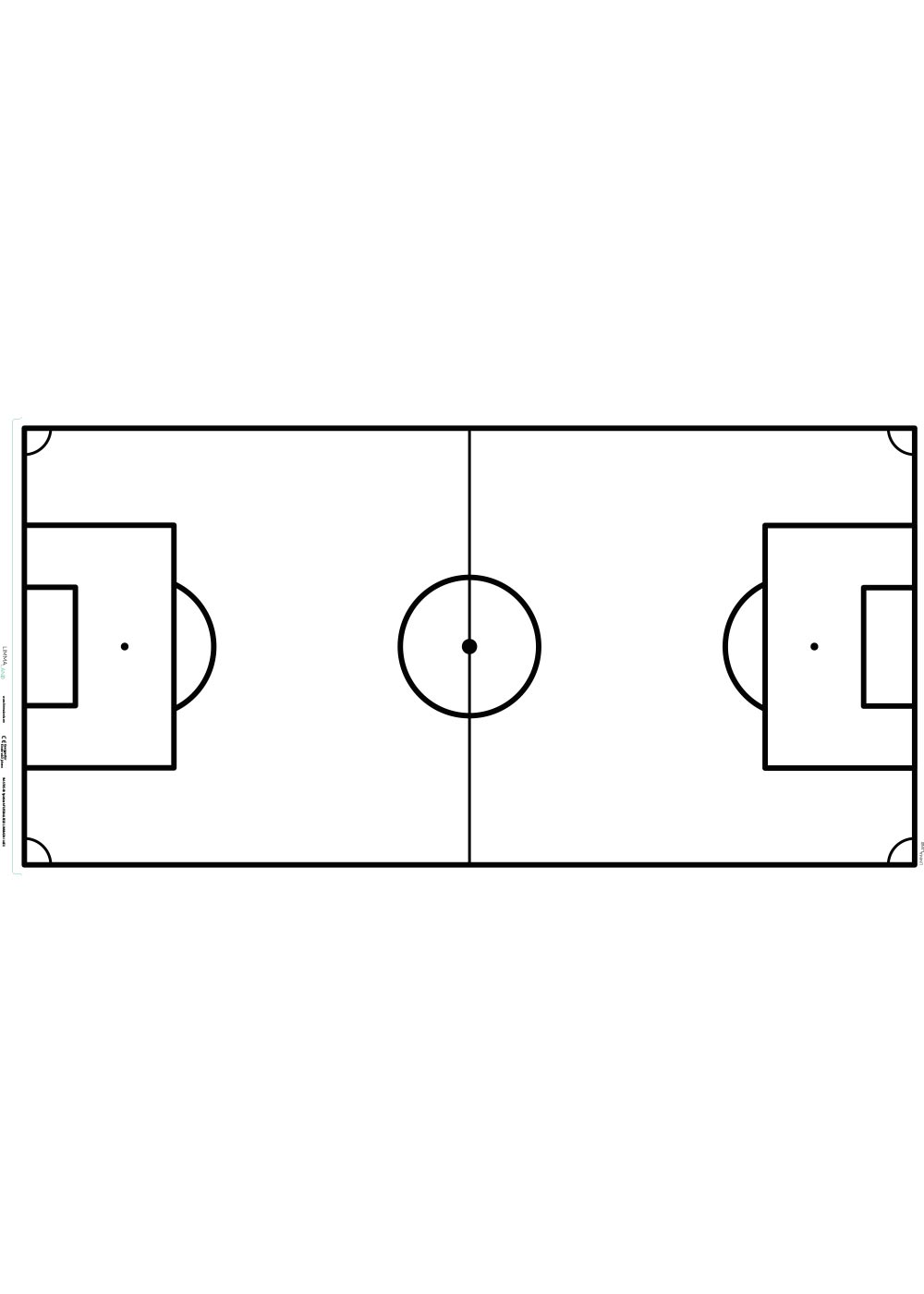Ikea Linmon Alex Kinderschreibtisch Fussballfeld weiss Druckvorlage