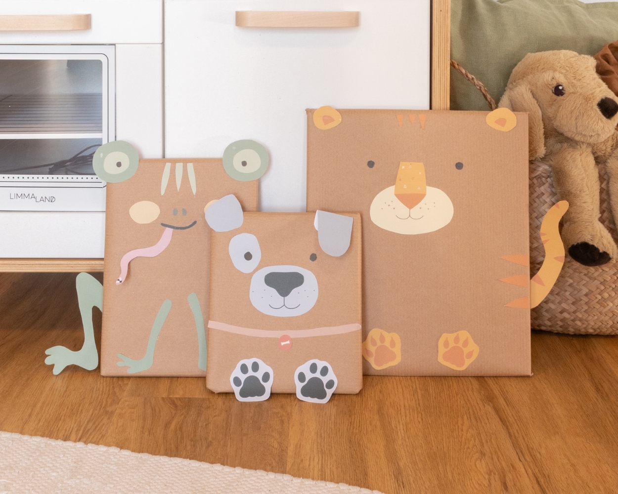 Geschenkdeko für Kinder