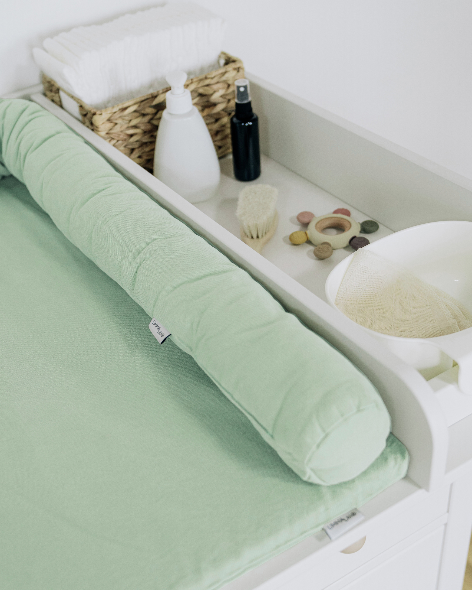 Changing table topper for IKEA HEMNES – Basic Set Eucalyptus