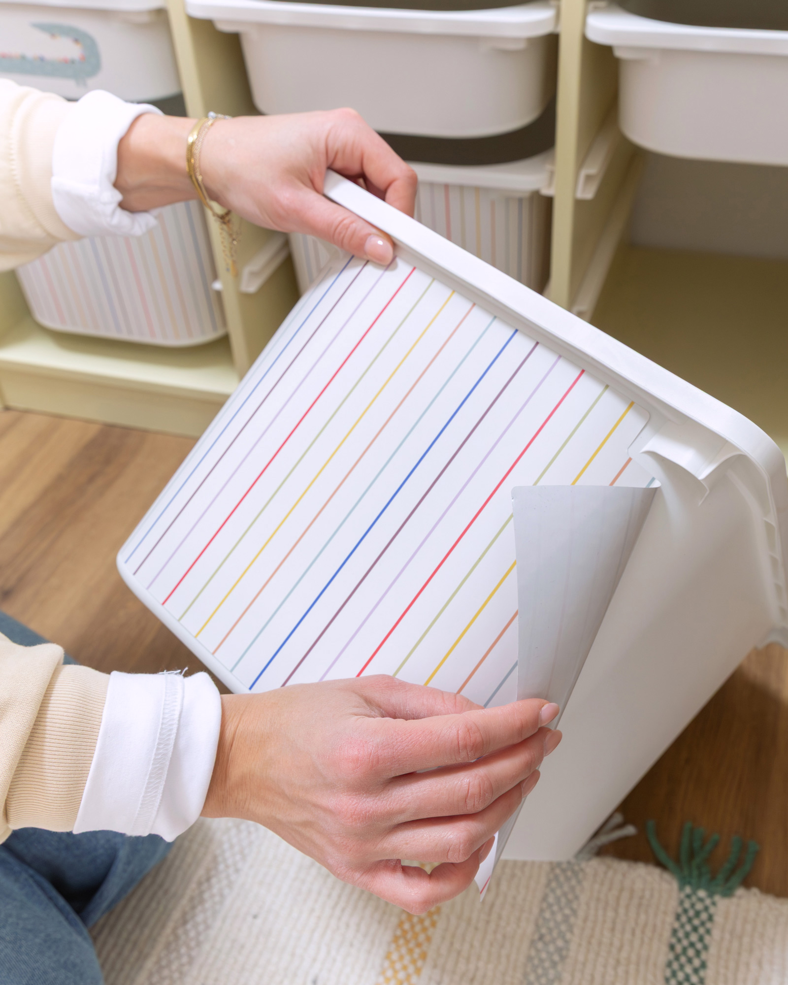 klebefolie ikea trofast box set lille vruende krokodil 3