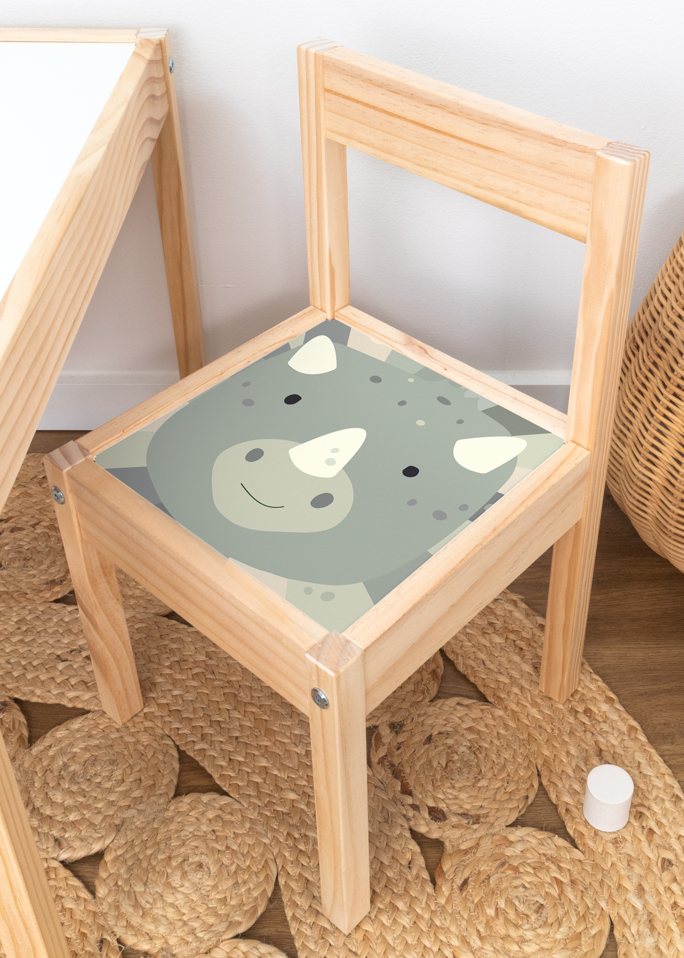 klebefolie ikea laett kinderstuhl tierig dinosaurier 00