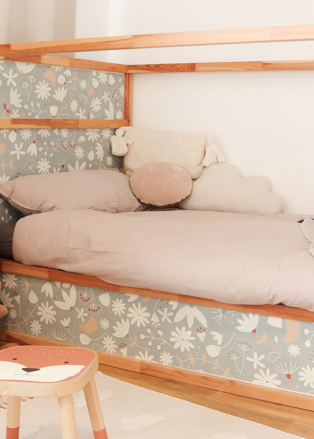 klebefolie ikea kura hochbett blumig eukalyptus 5er set 3 klebefolie ikea kura hochbett blumig eukalyptus 5er set 3