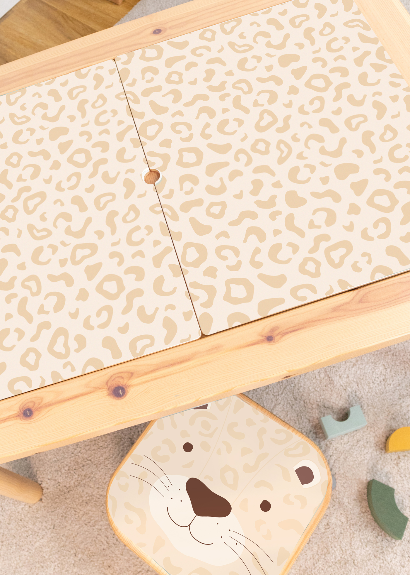 klebefolie ikea flisat kinderhocker tierig leo 2 klebefolie ikea flisat kinderhocker tierig leo 2