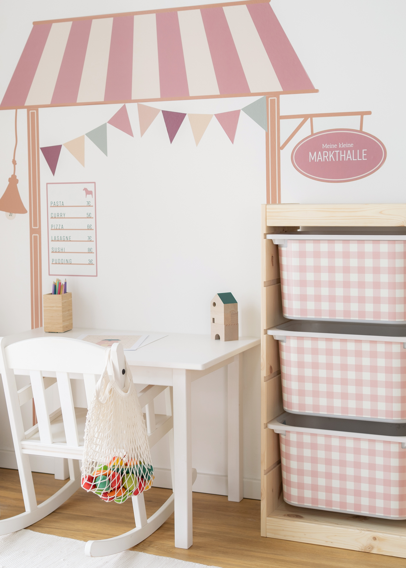 stickerset ikea trofast box mittel laengsseite vichy karo rosa 3er set 2 stickerset ikea trofast box mittel laengsseite vichy karo rosa 3er set