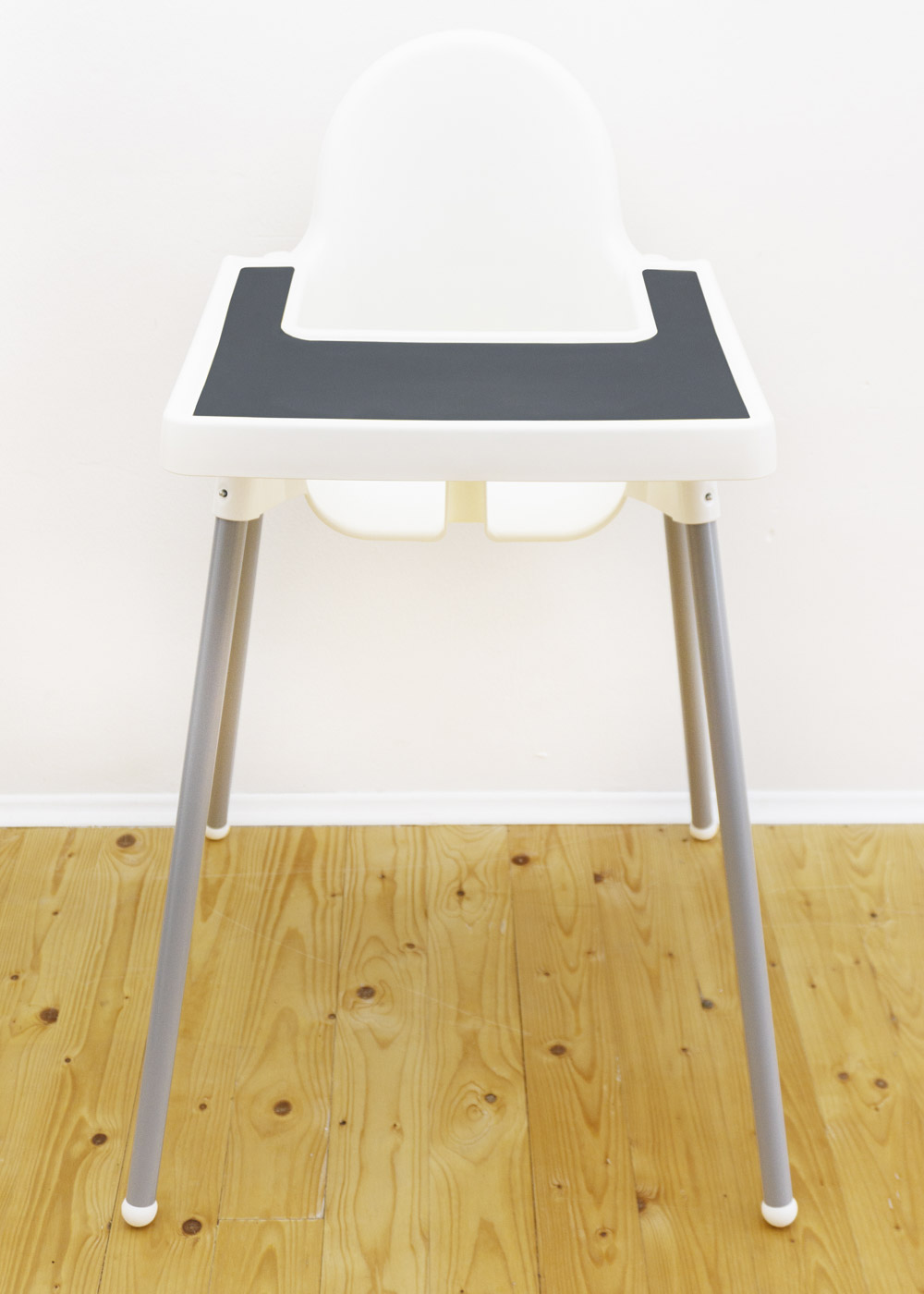 Silicone mat Ikea Antilop  high chair Klecka Mat slate general view