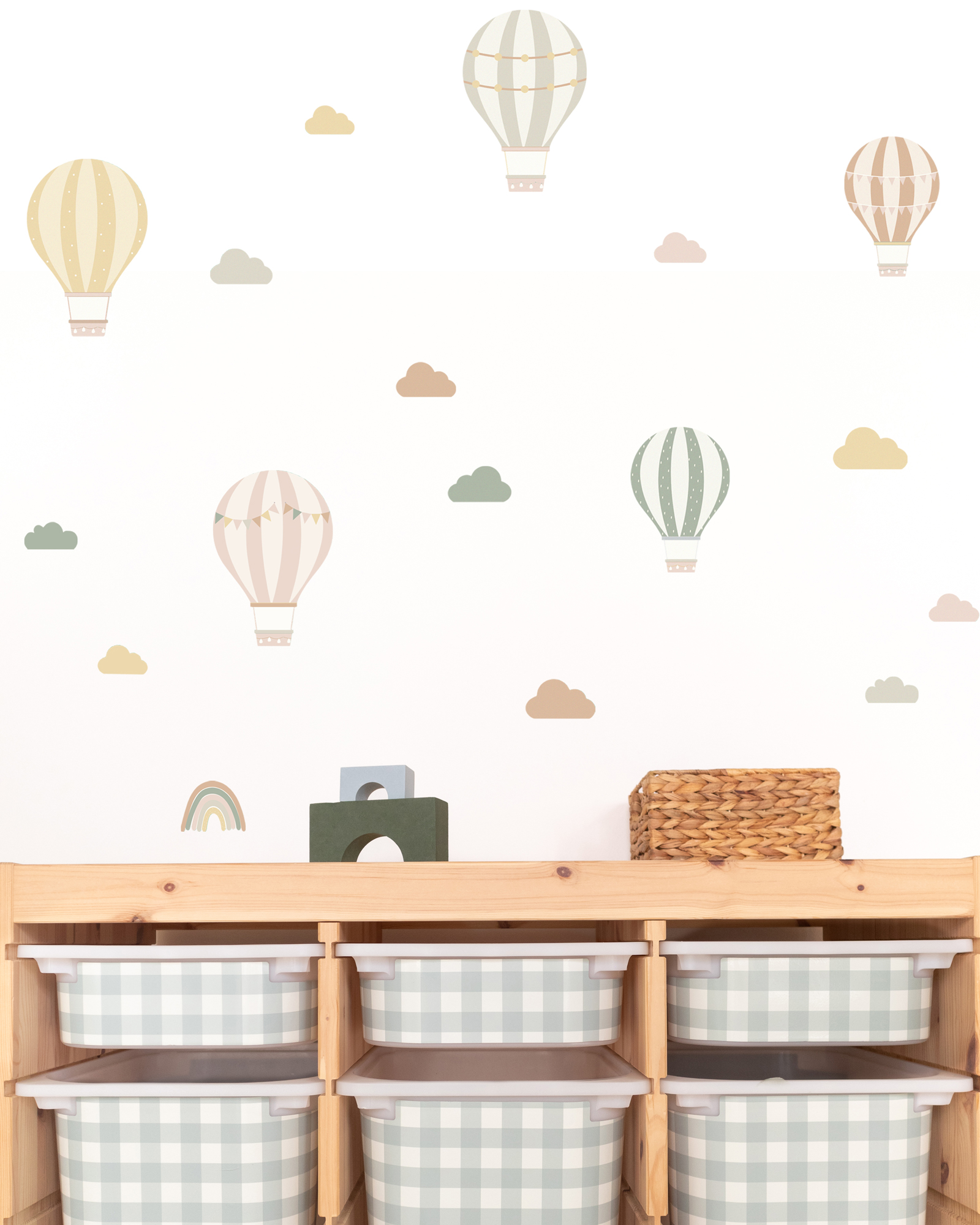 stickerset ballong beige eukalyptus 2 stickerset ballong beige eukalyptus 2