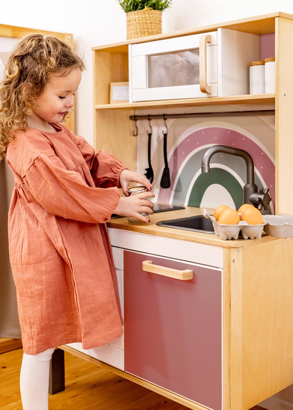 Adesivi IKEA DUKTIG Cucina per bambini Gioca cucina Foglio adesivo Foglio  per mobili Adesivo Camera per bambini mobili non inclusi Verde IKK-K706 -   Italia