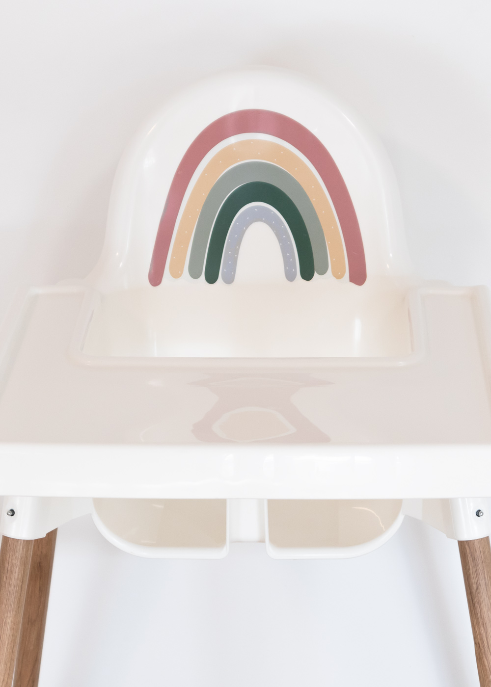 Decal for IKEA ANTILOP highchair with animal motif pink self-adhesive Ikea accessories